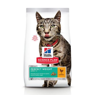 Hill's Science Plan Adult Perfect Weight Chicken - oheen märkäruoka: 12 x 85 g Hill's SP Perfect Weight Chicken & Salmon