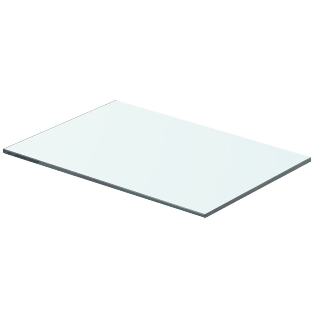 vidaXL Hyllypaneeli Kirkas lasi 40x20 cm