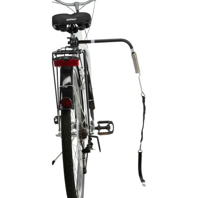 Trixie Biker Set de Luxe -pyöräilytalutin - metallikiinnitys ja talutin pyörään