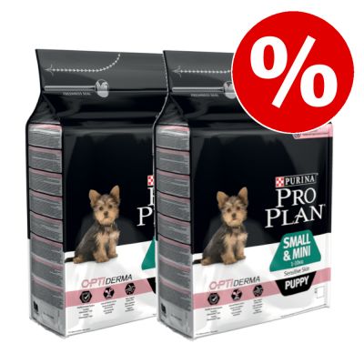 2 x 3 kg / 7 kg PURINA PRO PLAN -koiranruokaa erikoishintaan! - Small & Mini Adult OPTIBALANCE 2 x 7 kg