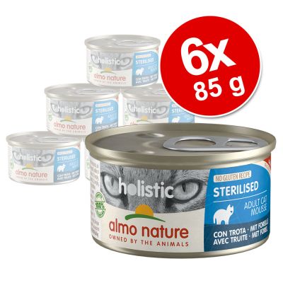 Almo Nature Holistic Specialised Nutrition 6 x 85 g - Urinary Help, vaalea liha