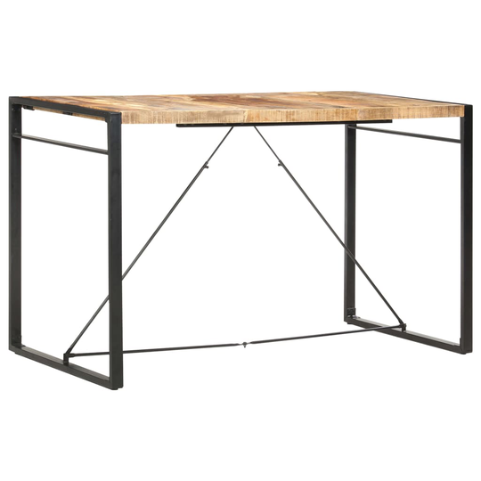 vidaXL Baaripöytä 180x90x110 cm täysi mangopuu