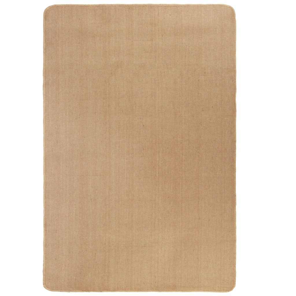 vidaXL Juuttimatto lateksitaustalla 120x180 cm luonnollinen