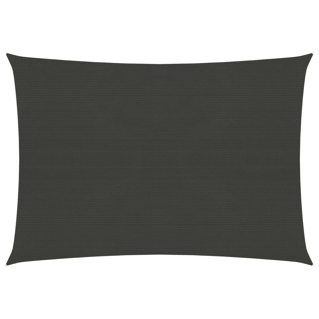 vidaXL Aurinkopurje 160 g/m² antrasiitti 3,5x4,5 m HDPE