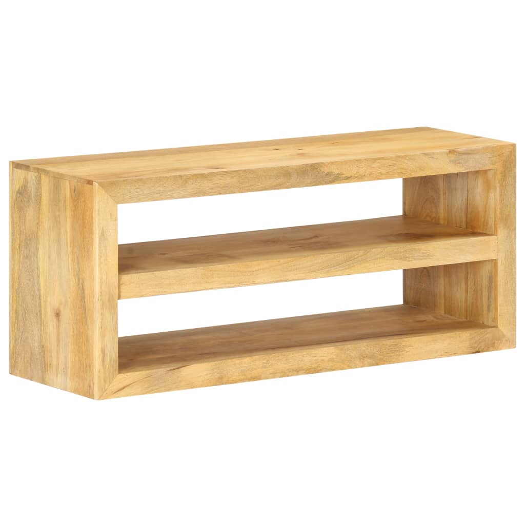 vidaXL TV-taso 107x35x45 cm täysi mangopuu