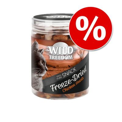 Wild Freedom -kissanherkut kokeiluhintaan! - Freeze-Dried Snacks naudanmaksa 60 g