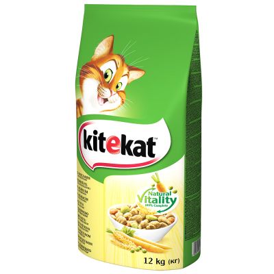 Kitekat Adult Chicken & Vegetables - 12 kg