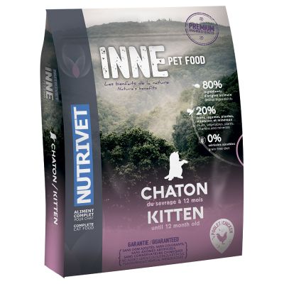 Nutrivet Inne Cat Kitten - säästöpakkaus: 2 x 6 kg