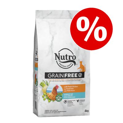 1,4 / 4 kg Nutro-kissanruokaa erikoishintaan! - Wild Frontier Adult Salmon & White Fish (4 kg)