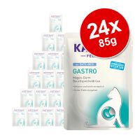 Kattovit Feline Gastro Pouch 24 x 85 g - lohi & riisi