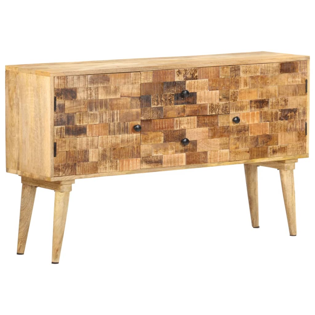 vidaXL Senkki 120x30x70 cm täysi mangopuu