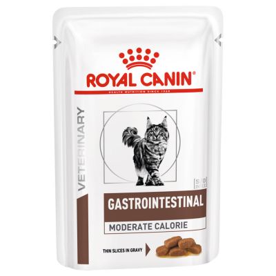 Royal Canin Veterinary Feline Gastro Intestinal Moderate Calorie - 12 x 85 g