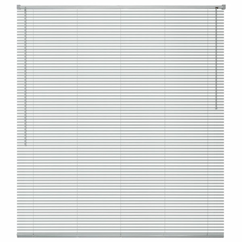 vidaXL Sälekaihtimet Alumiini 80x220 cm Hopea
