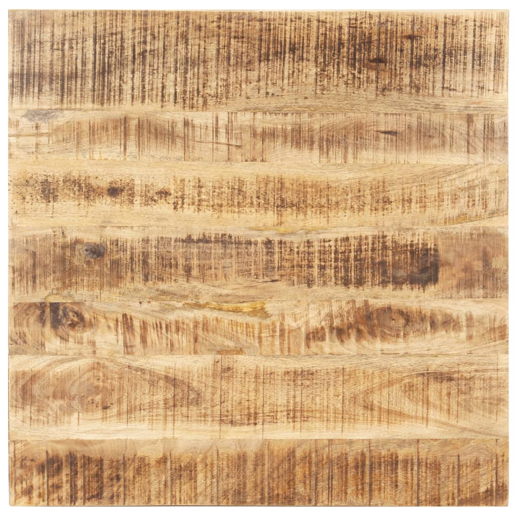 vidaXL Pöytälevy täysi mangopuu 15-16 mm 70x70 cm