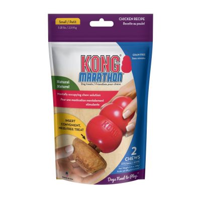 KONG Marathon® Chicken (2 kpl) - lisäksi: KONG Classic S (ei sis. KONG Marathon® Chicken)