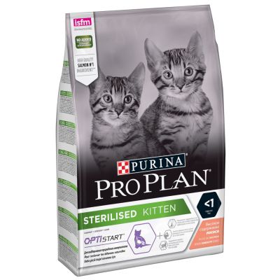 PURINA Pro Plan Sterilised Kitten Rich in Salmon - 3 kg