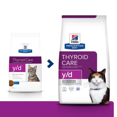 Hill´s Prescription Diet Feline y/d Thyroid Care Original - 1,5 kg
