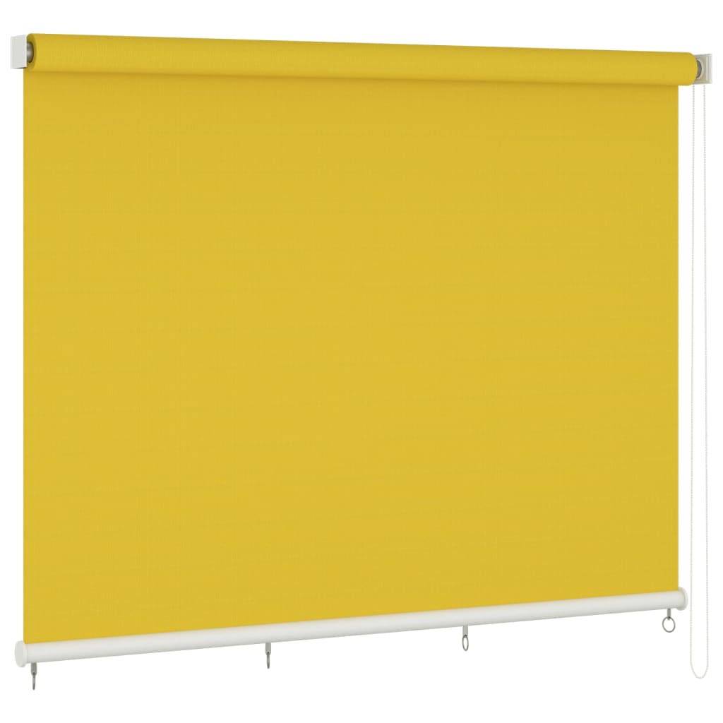 vidaXL Rullaverho ulkotiloihin 350x140 cm keltainen