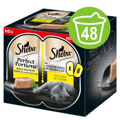 Sheba Perfect Portions 48 x 37,5 g - kastike: kalkkuna