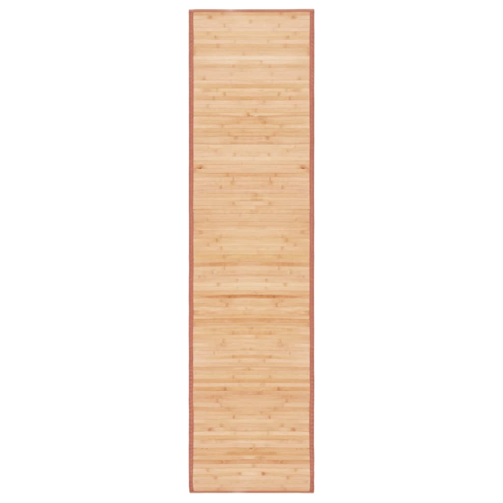 vidaXL Matto bambu 80x300 cm ruskea
