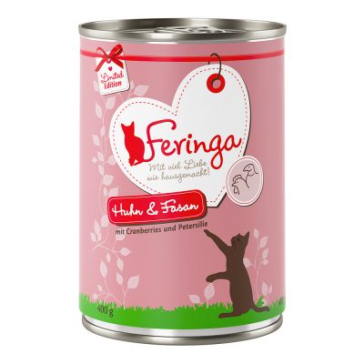 Feringa Limited Edition: kana & fasaani - 6 x 400 g