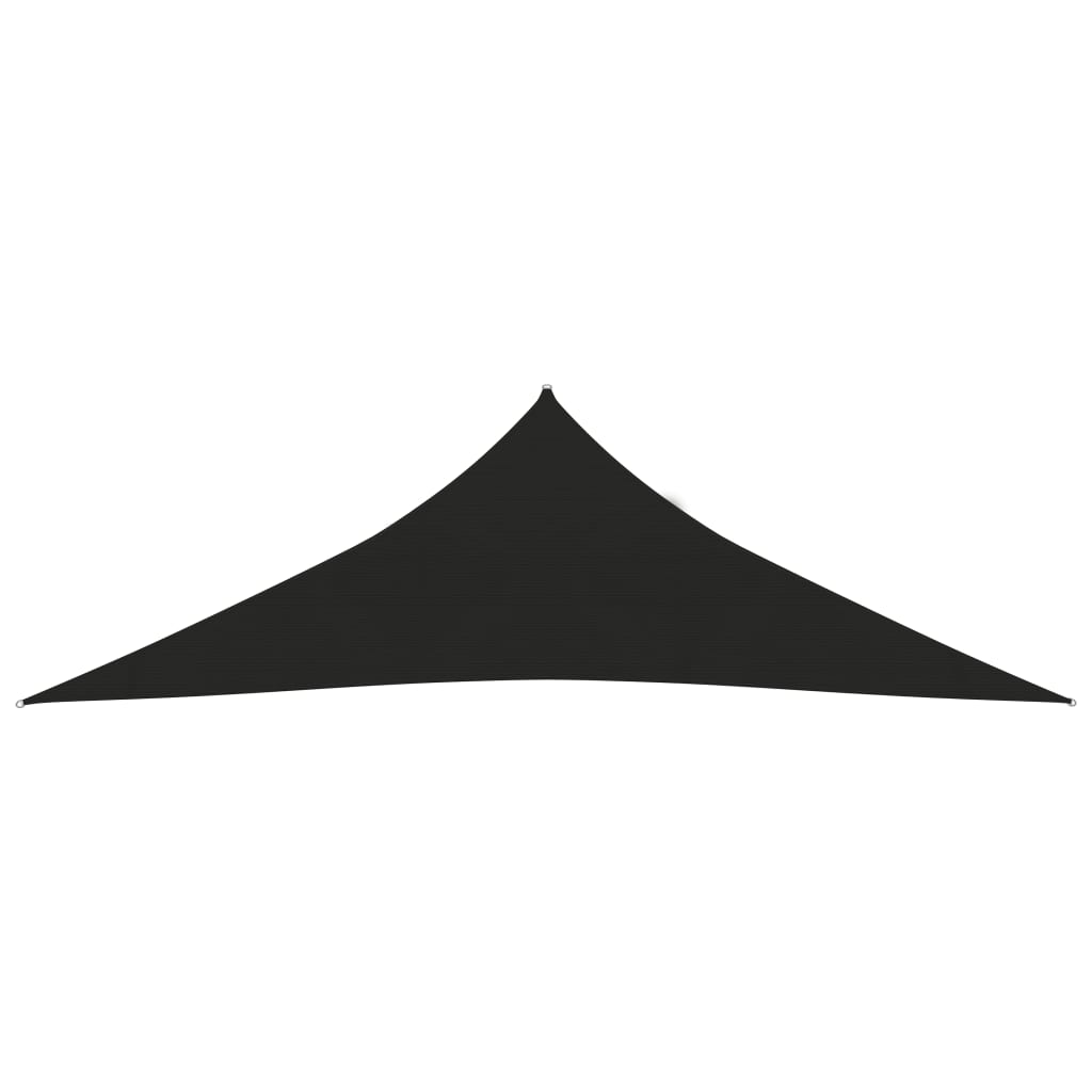 vidaXL Aurinkopurje 160 g/m² musta 2,5x2,5x3,5 m HDPE