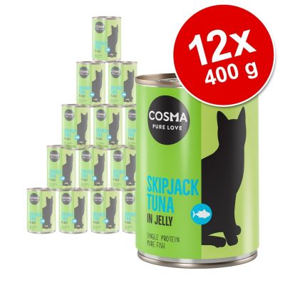 Cosma Original hyytelössä -säästöpakkaus 12 x 400 g - kananrinta