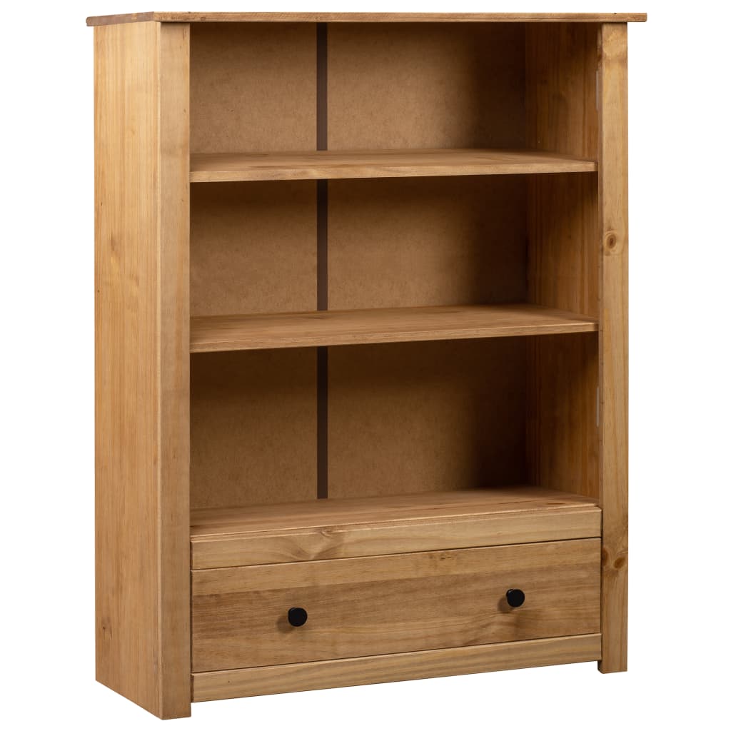vidaXL Kirjahylly 80x35x110 cm täysi mänty Panama-sarja