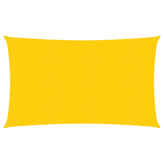vidaXL Aurinkopurje 160 g/m² keltainen 2,5x5 m HDPE