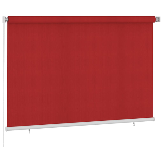 vidaXL Rullaverho ulkotiloihin 220x140 cm punainen