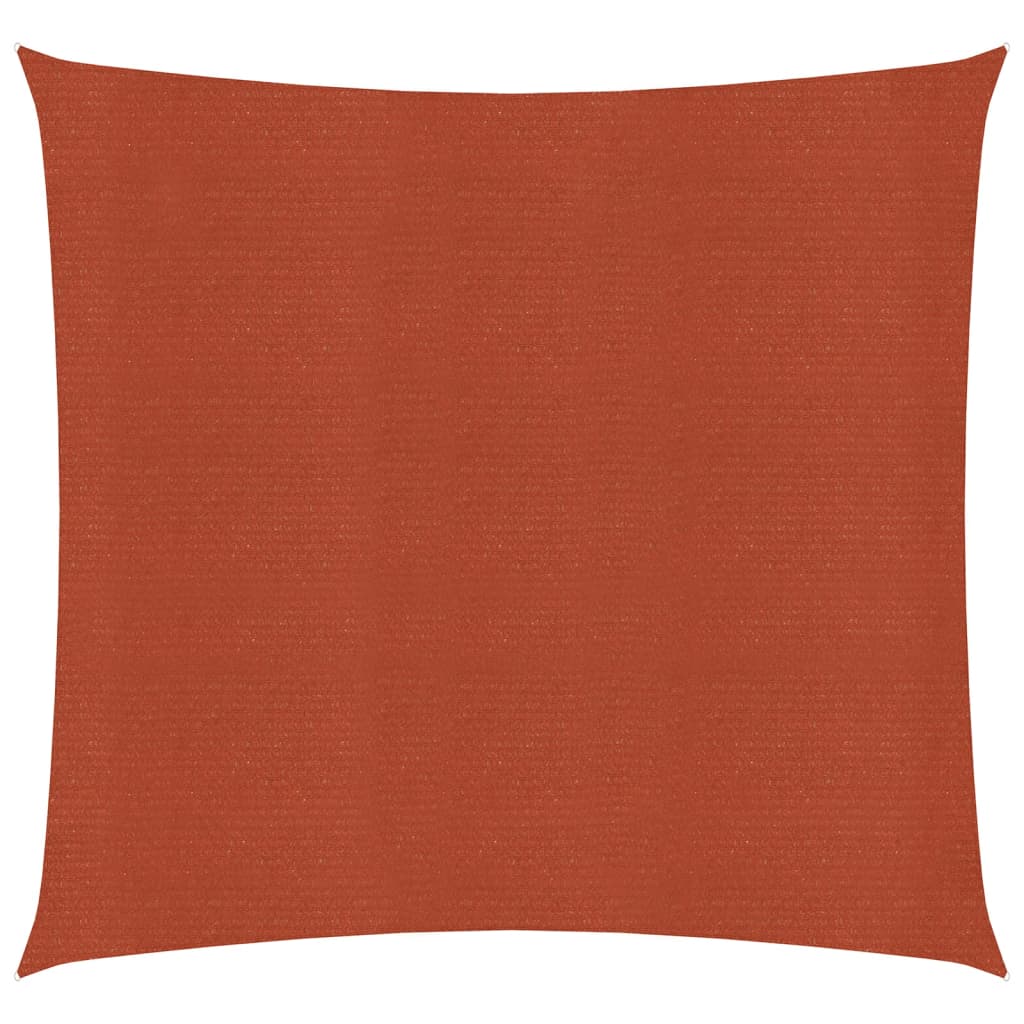 vidaXL Aurinkopurje 160 g/m² terrakotta 2,5x3 m HDPE
