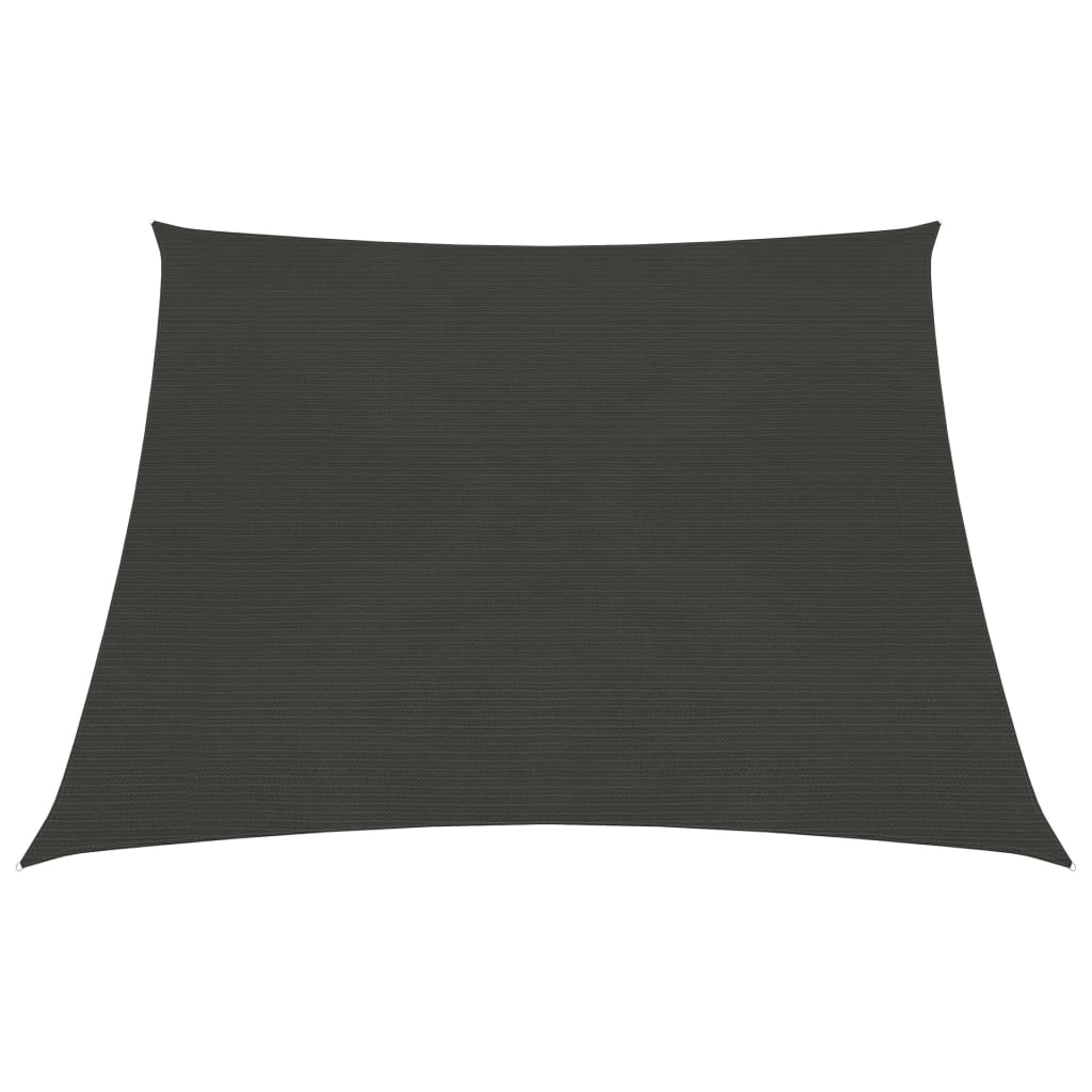 vidaXL Aurinkopurje 160 g/m² antrasiitti 4/5x3 m HDPE