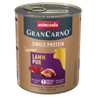 Animonda GranCarno Adult Single Protein Supreme 6 x 800 g - hevonen