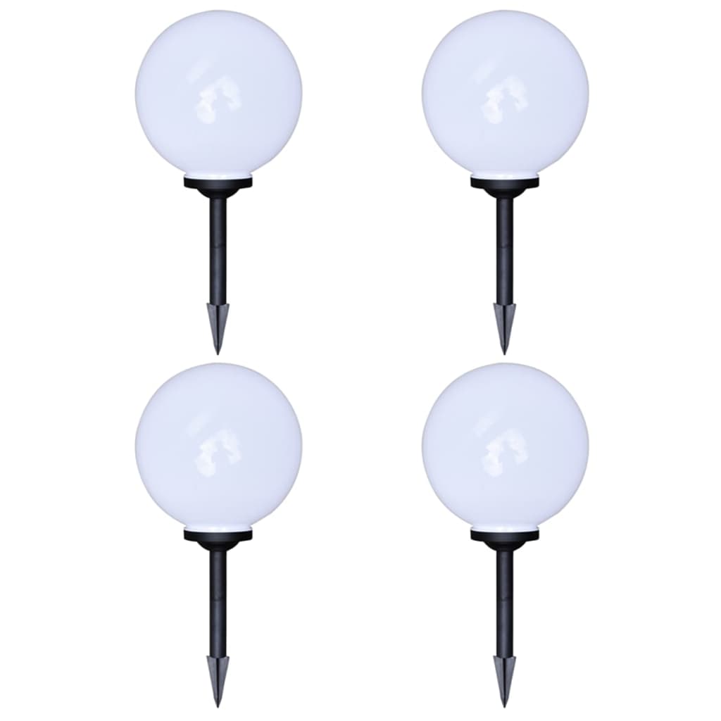 vidaXL Ulkolamput polulle 4 kpl LED 30 cm maapiikillä