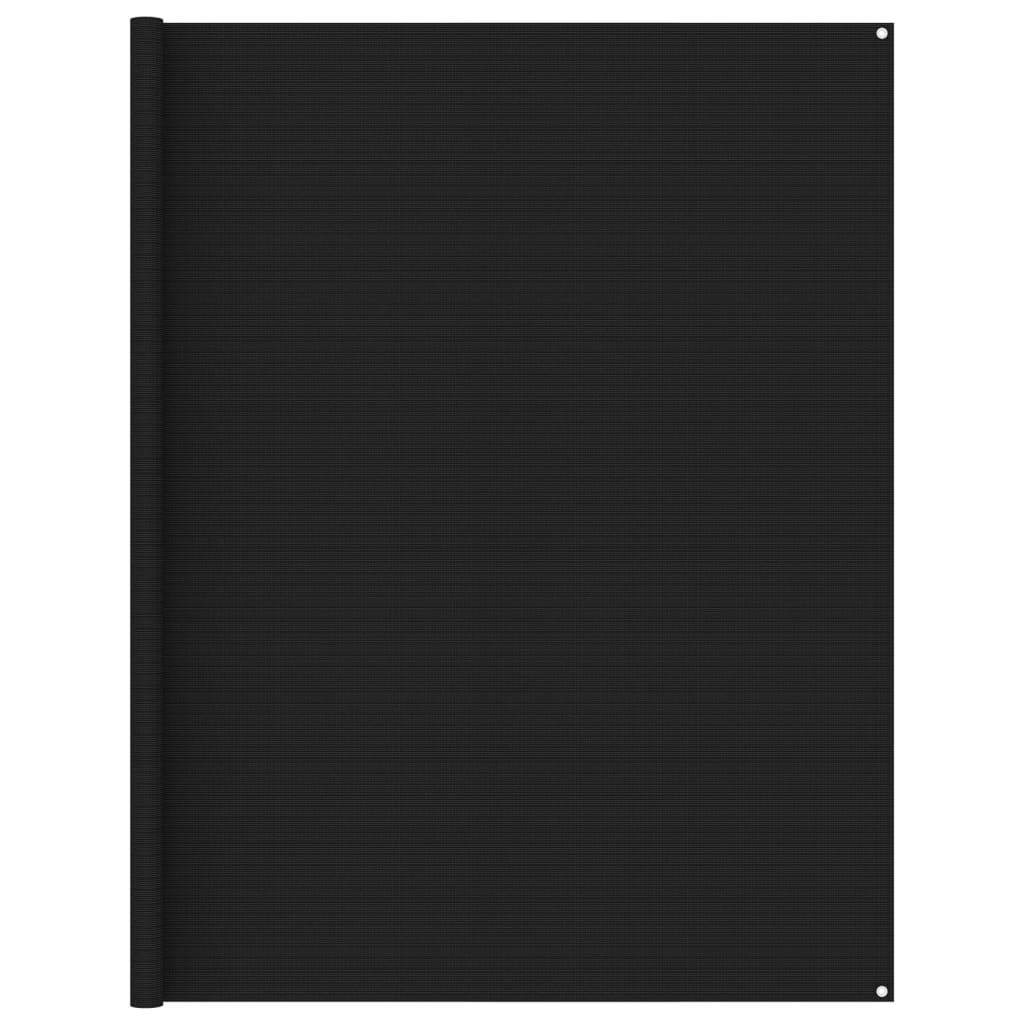 vidaXL Telttamatto 250x250 cm musta