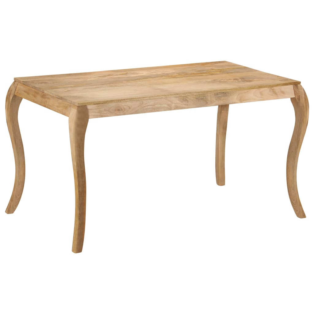 vidaXL Ruokapöytä 135 x 75 x 76 cm mangopuu