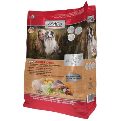 MAC's Soft Grain Free Chicken & Salmon - 3 x 5 kg