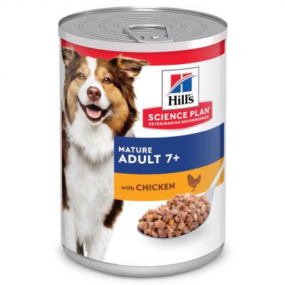 Hill's Science Plan Mature Adult 7+ 6 x 370 g - kana (6 x 370 g)