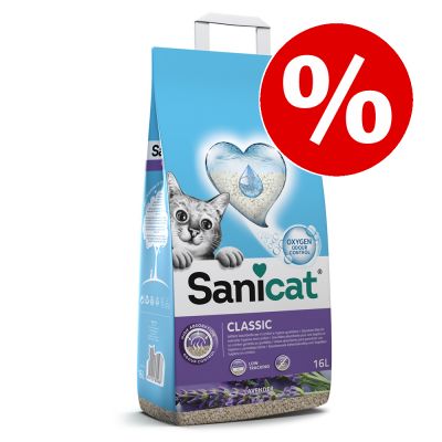 16 l Sanicat-kissanhiekkaa erikoishintaan! - 7 Days Aloe Vera (4 x 4l)