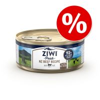6 x 85 g ZiwiPeak Free Range -kissanruoka: 5 + 1 kaupan päälle! - peura