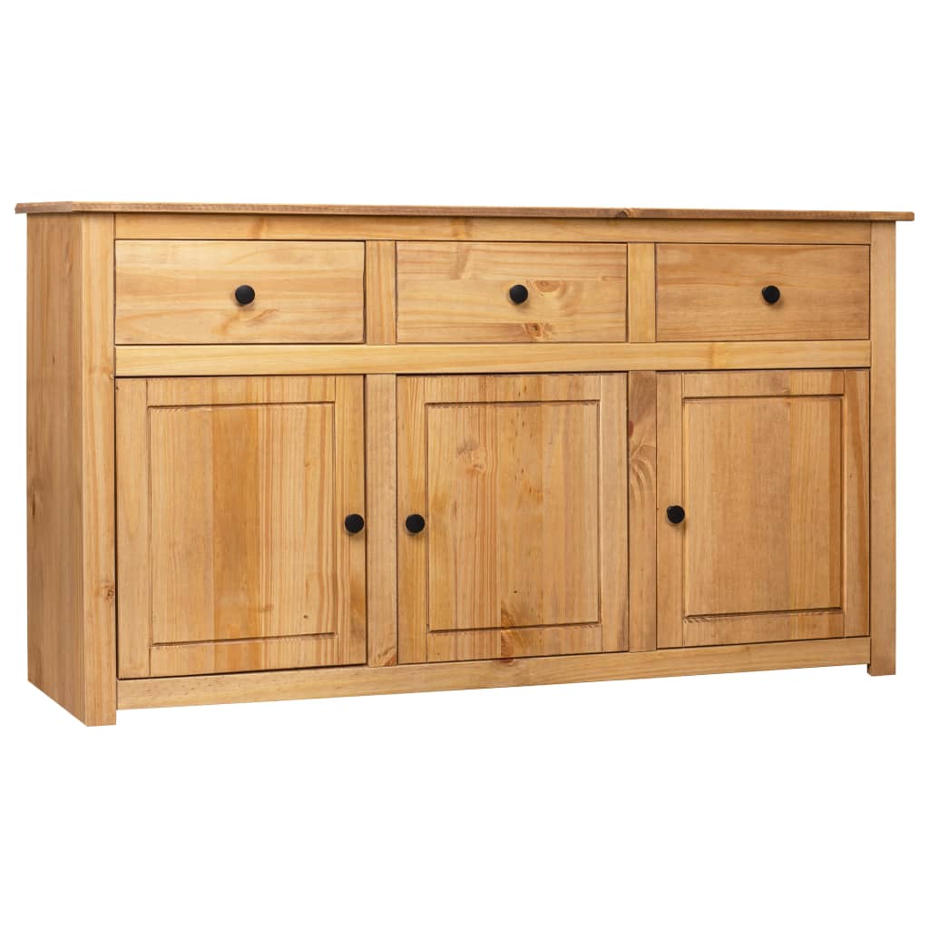 vidaXL Senkki 135x40x80 cm täysi mänty Panama-sarja
