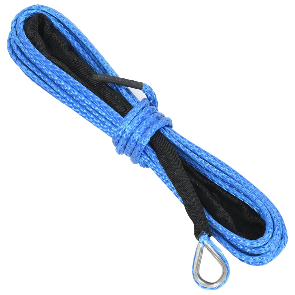 vidaXL Vinssiköysi sininen 5 mm x 9 m