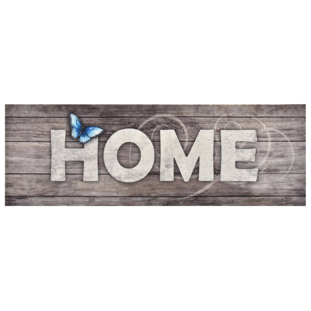 vidaXL Keittiön pestävä lattiamatto Home 60x300 cm