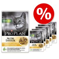 Pro Plan -säästöpakkaus 24 x 85 g - Sterilised, nauta