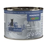 catz finefood Monoprotein zooplus 6 x 200 g - ankka