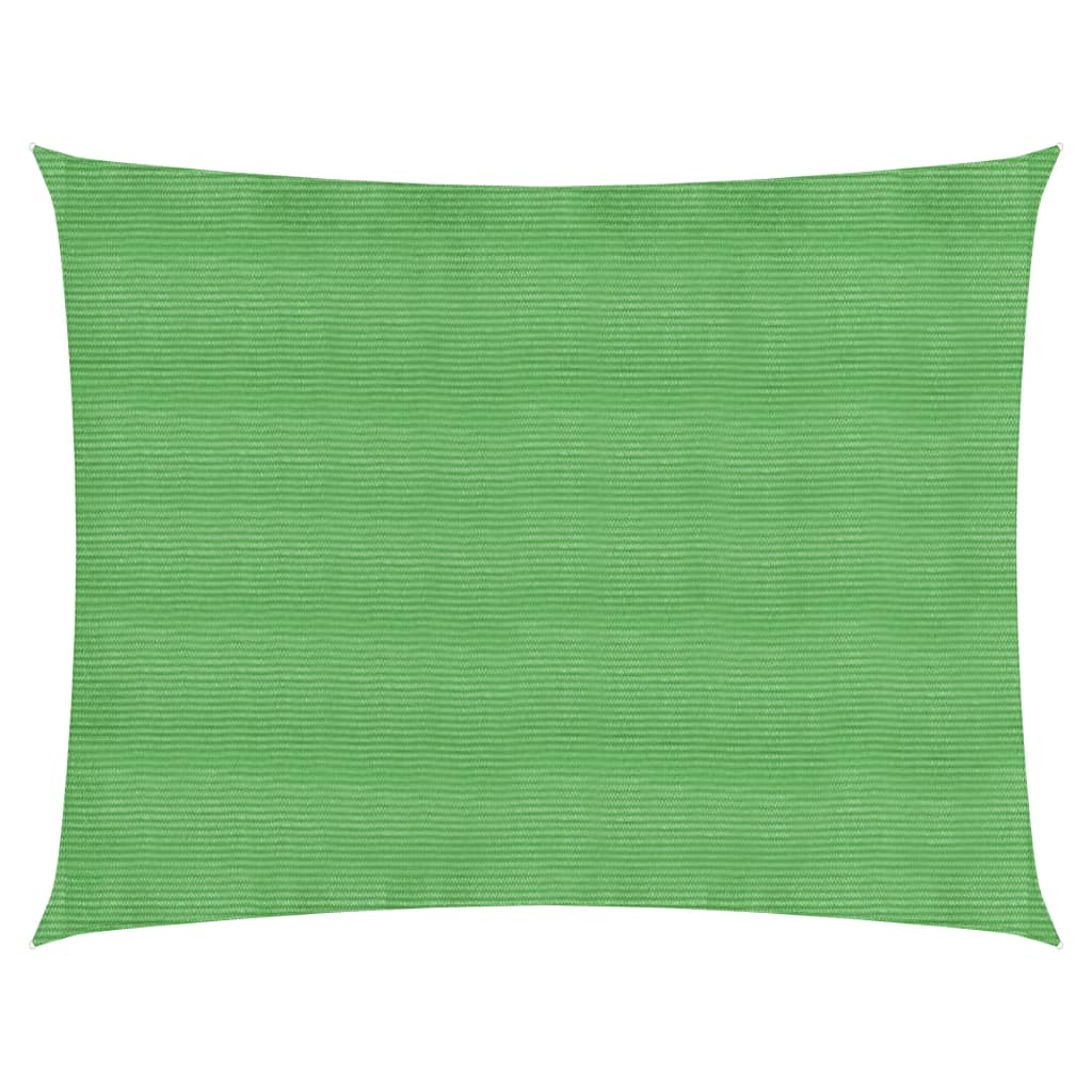 vidaXL Aurinkopurje 160 g/m² vaaleanvihreä 4x5 m HDPE