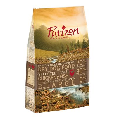 Purizon Large Adult Chicken & Fish - 12 kg