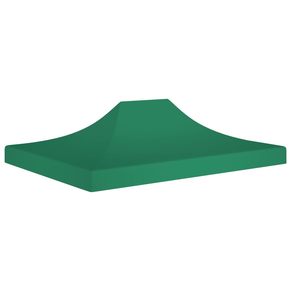 vidaXL Juhlateltan katto 4x3 m vihreä 270 g/m²