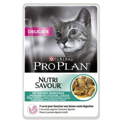 Pro Plan Delicate 6 x 85 g - Delicate, merikala