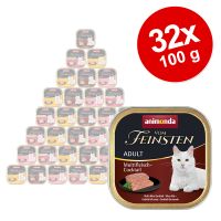 Animonda vom Feinsten Adult -säästöpakkaus 32 x 100 g - siipikarjanlihalajitelma